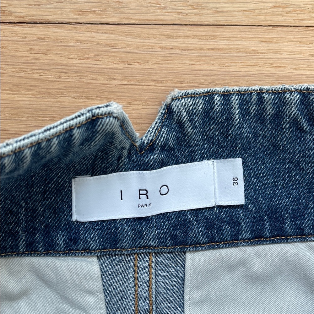 IRO High Rise Blue Women's Jeans size 36 - Picture 8 of 10